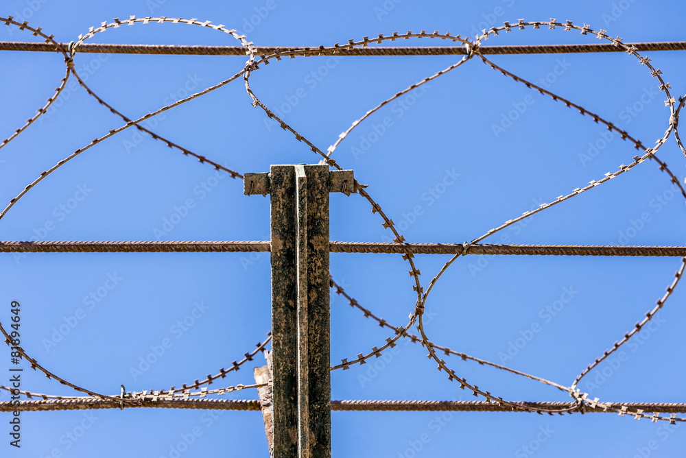 Barbed wire Barbed wire