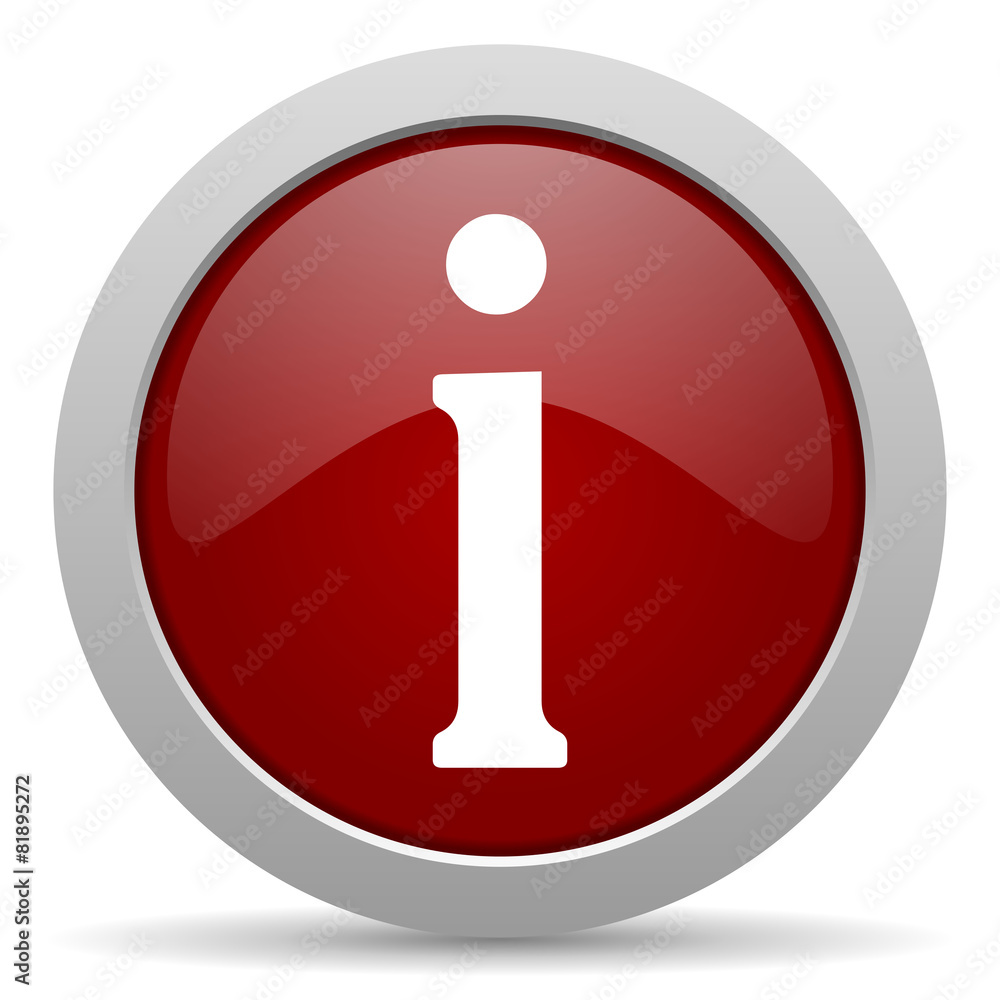 information red glossy web icon information red glossy web icon
