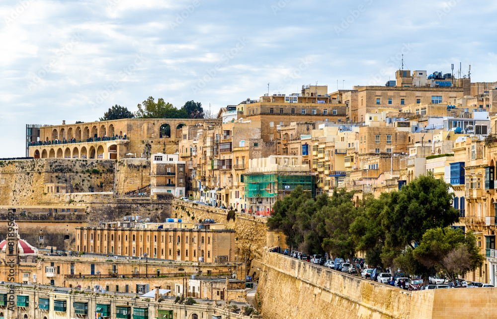 View of the old town of Valletta - Malta