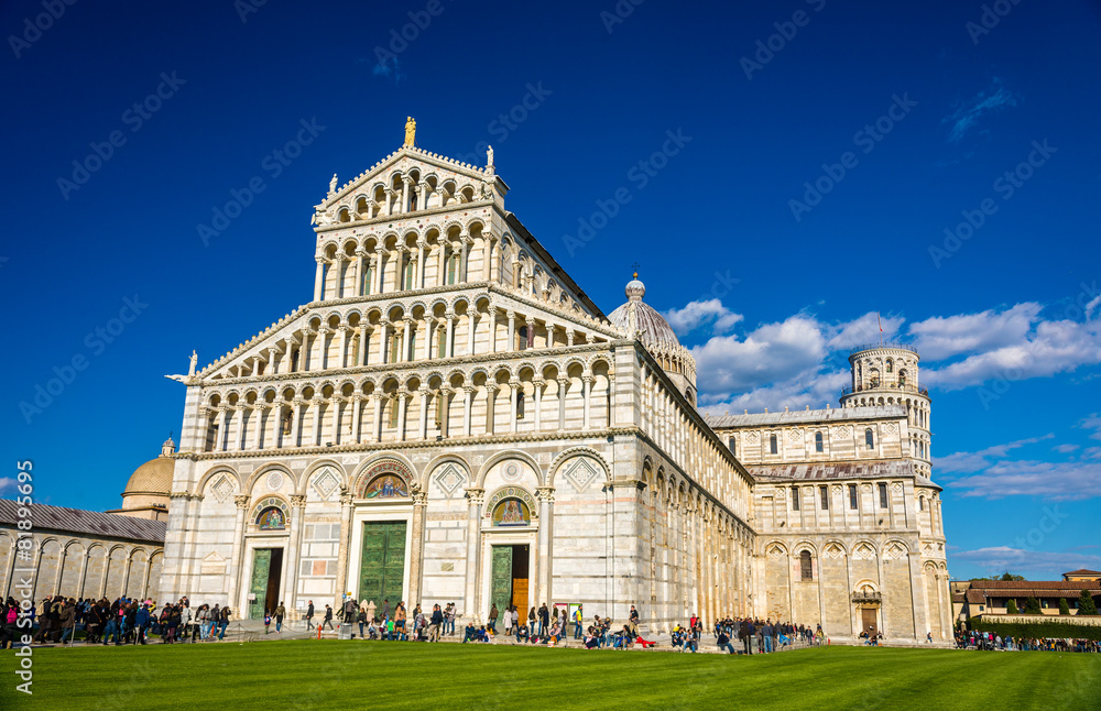 The Cathedral and the Tower of Pisa - Italy