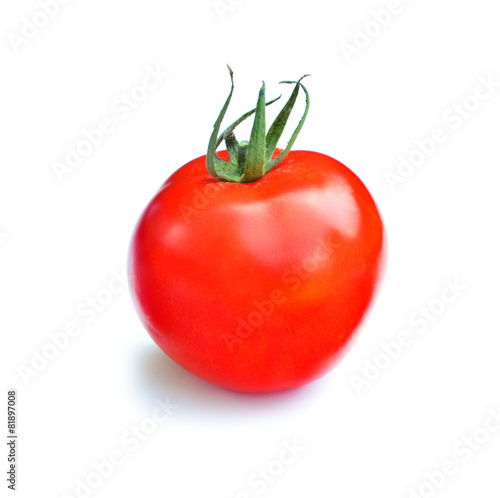 Wallpaper Mural tomato isolated on white Torontodigital.ca