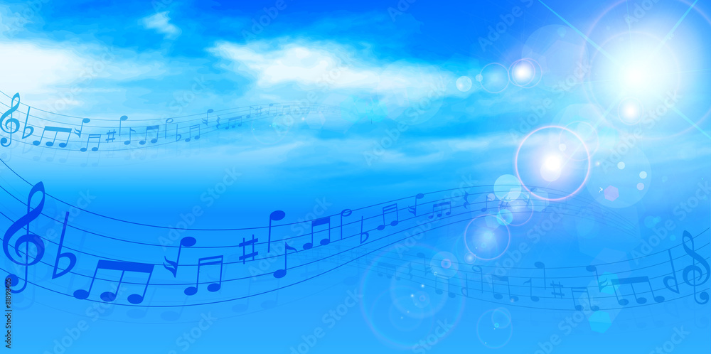 空 音符 背景 空 音符 背景