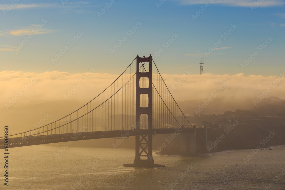 Golden Gate Bridge and downtown San Francisco Golden Gate Bridge and downtown San Francisco