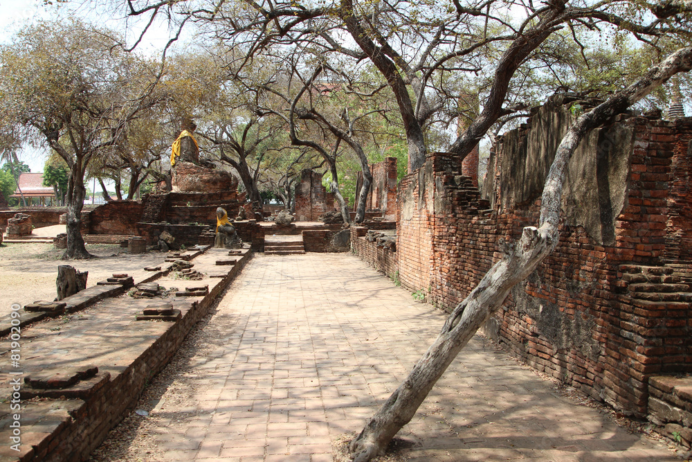 Fototapeta premium Ancient palaces. Ayutthaya Thailand
