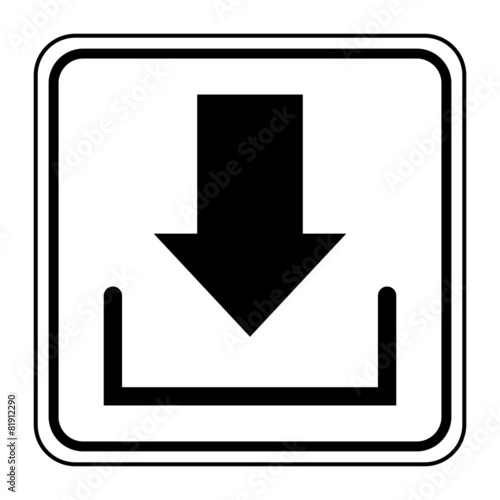 Logo téléchargement.