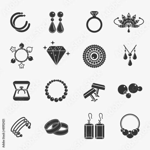 Jewelry icons