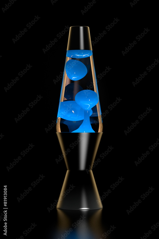 Naklejka premium Lava lamp