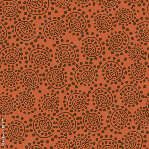 Seamless pattern in African style
