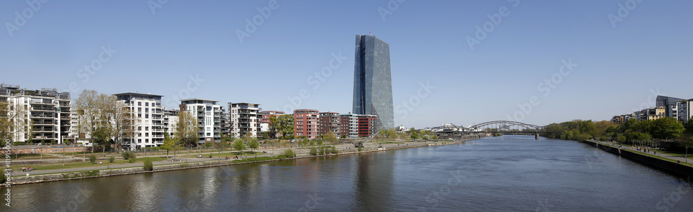 Fototapeta premium EZB Frankfurt 4-2015