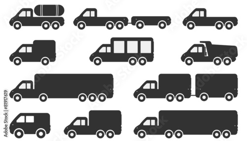 Cartoon Car Icons