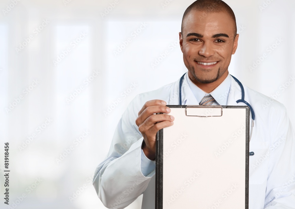 Doctor. Blank sign - Doctor (on white) Doctor. Blank sign - Doctor (on white)