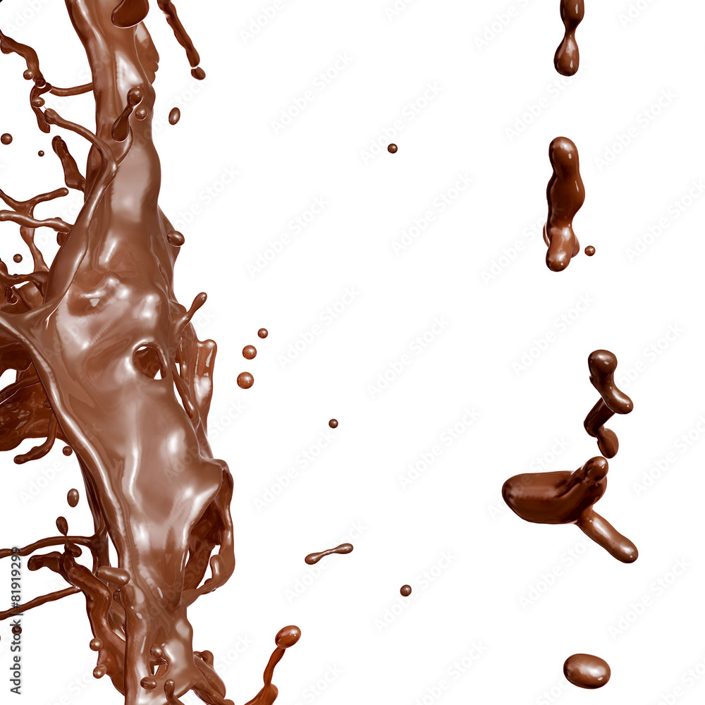 Splash of Hot Chocolate. Splash of Hot Chocolate.