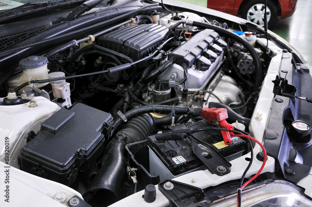 Fototapeta premium 自動車の修理