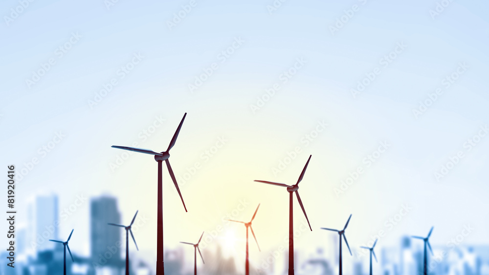 Alternative wind energy - obrazy, fototapety, plakaty 