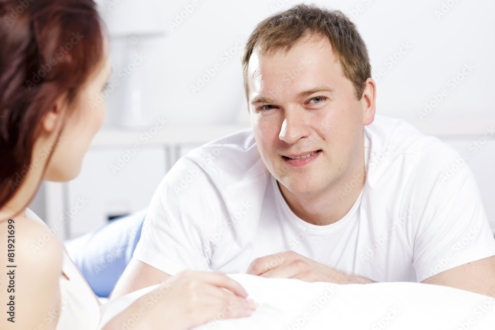 Obraz premium Woke up together