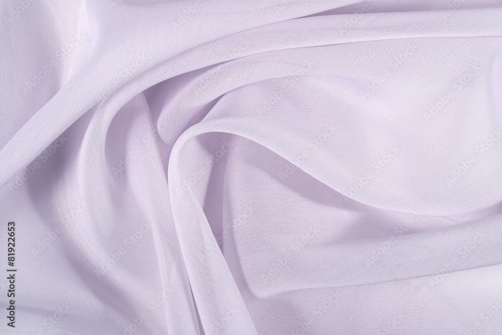 Obraz premium Lilac crumpled fabric background