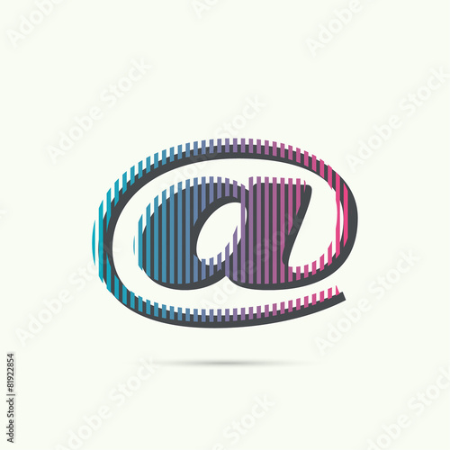 Logo icon design template elements.