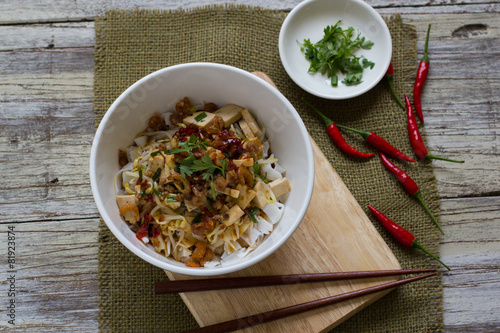 Wide Rice Noodle Rolls(Kuay Teow Lot)