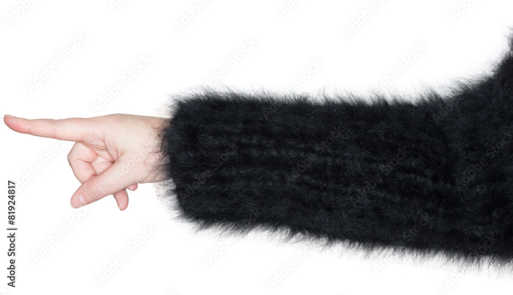 Gestik mit der Hand Gestik mit der Hand