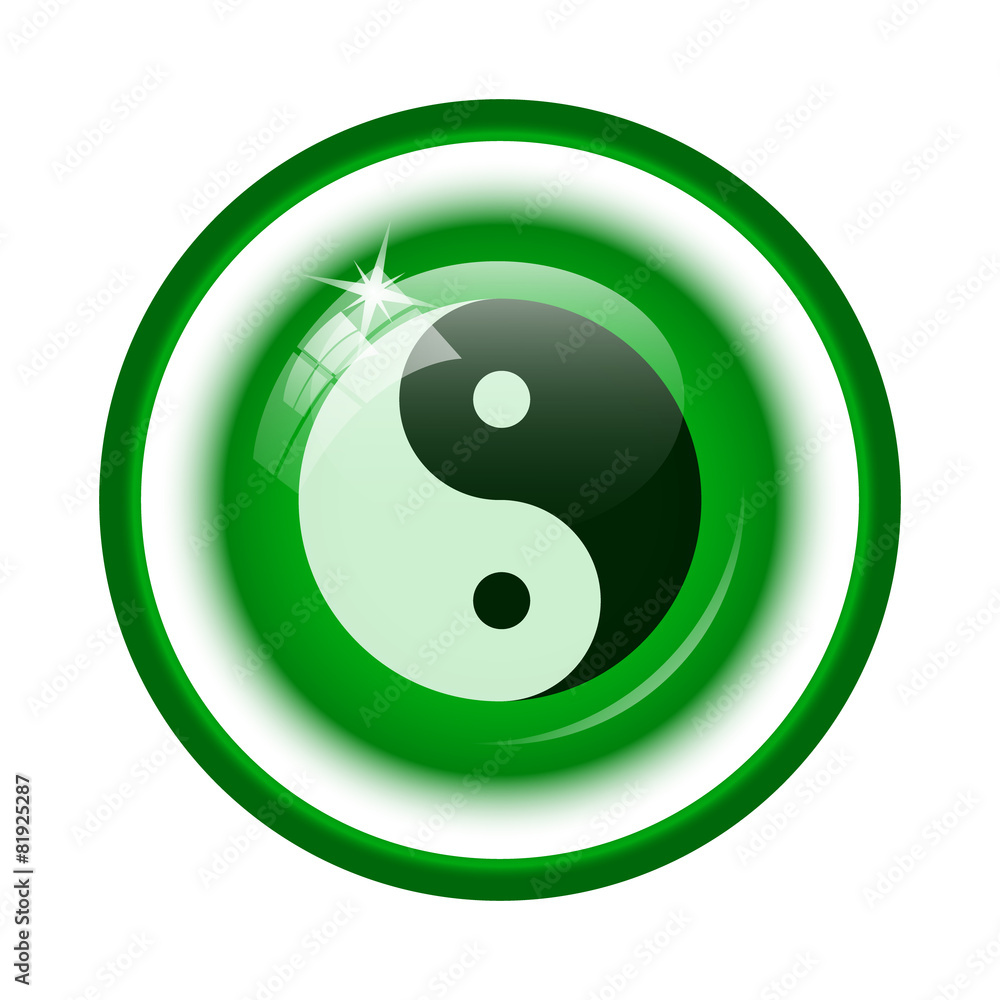 Ying yang icon Ying yang icon