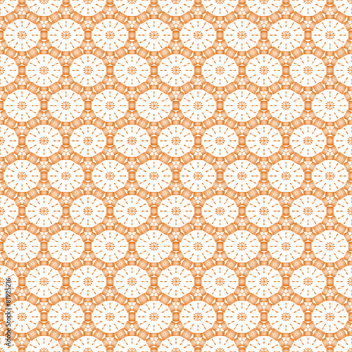 Seamless pattern for background of round