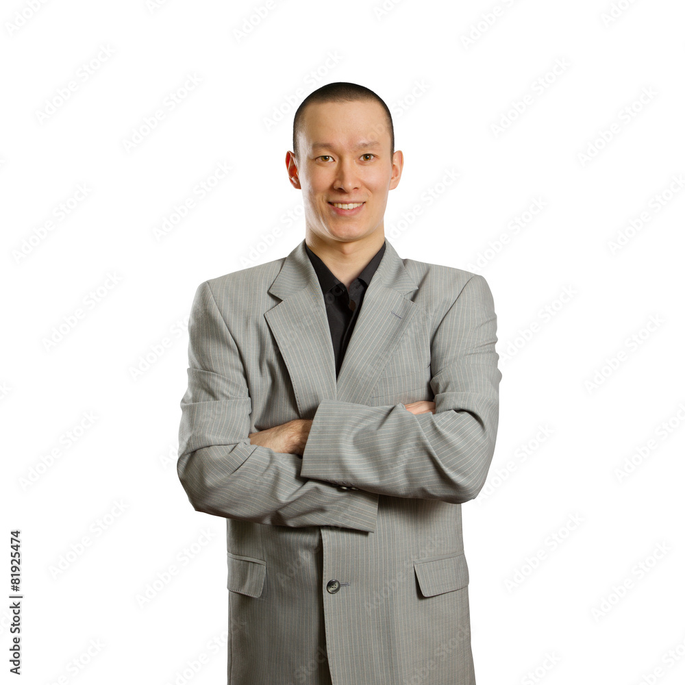 asian male in suit
