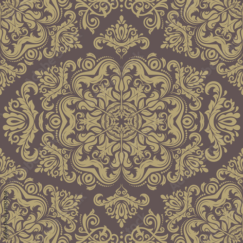 Seamless Orient Vector Background