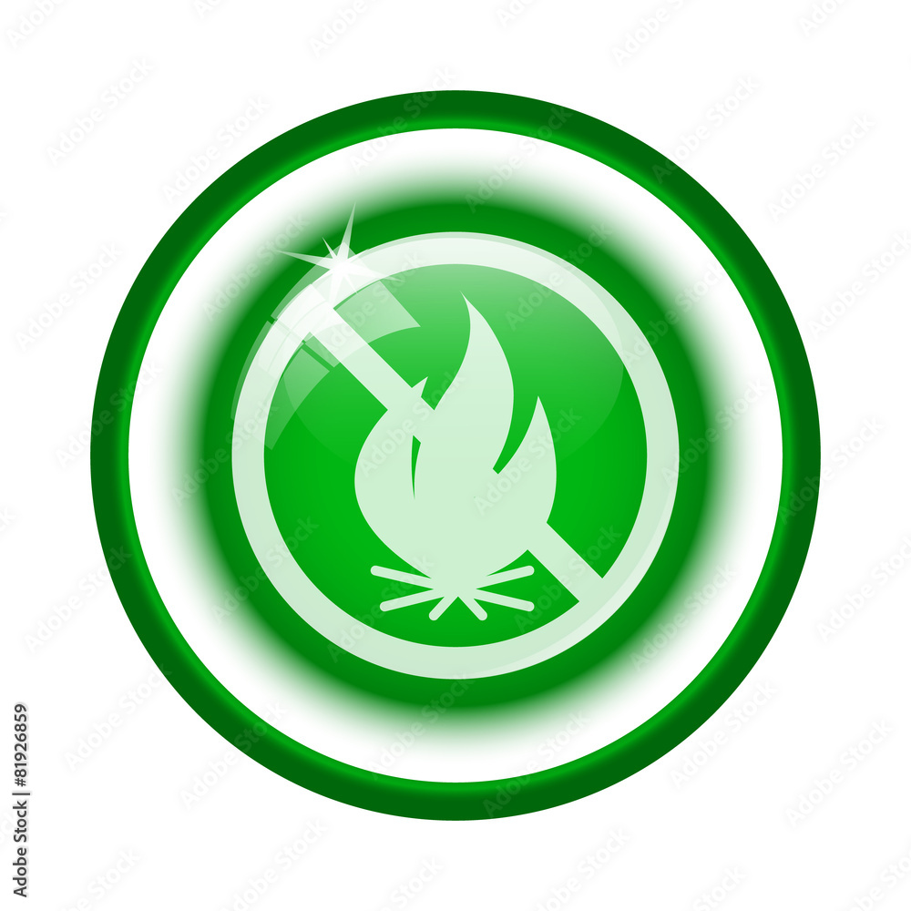Fire forbidden icon Fire forbidden icon