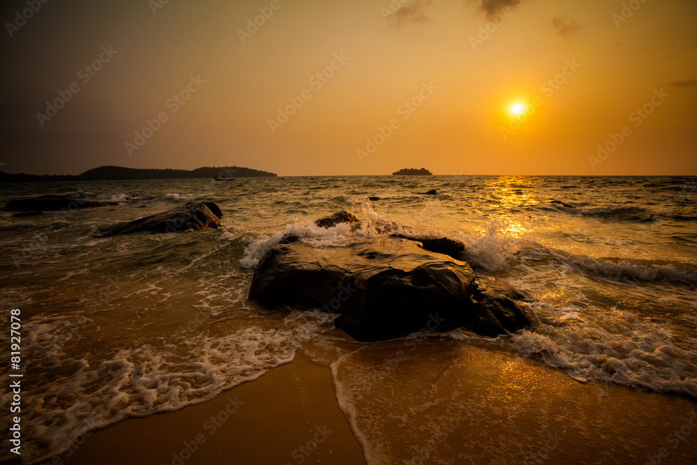 Obraz premium Tropical landscape of Koh Rong