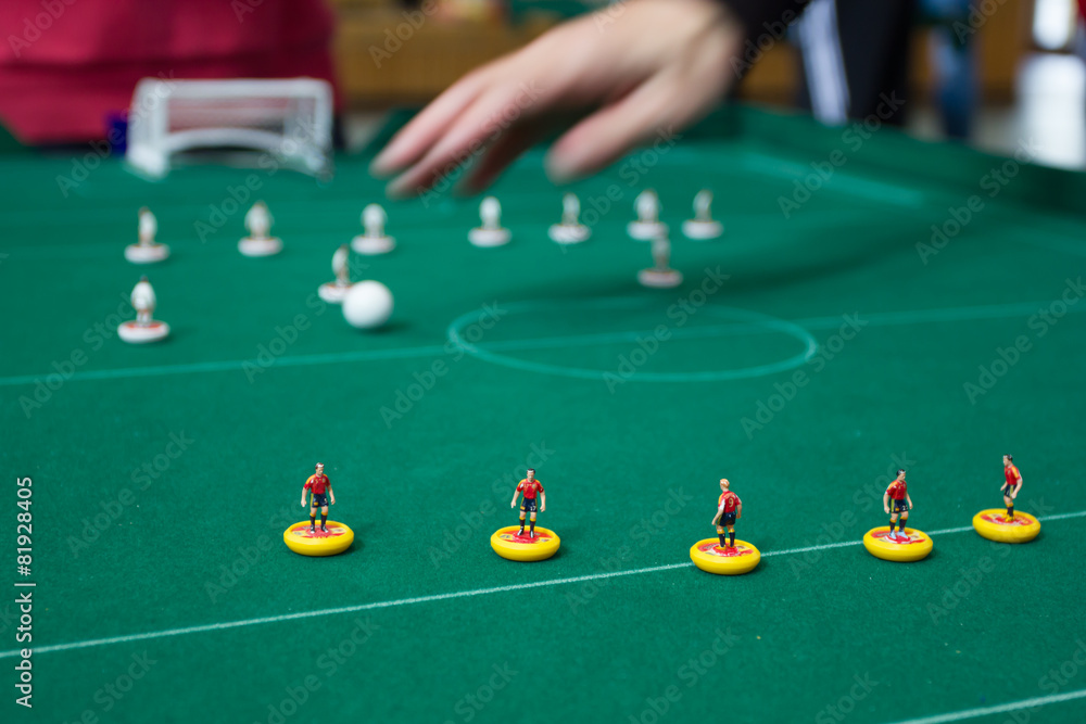 Subbuteo Spielszene Subbuteo Spielszene
