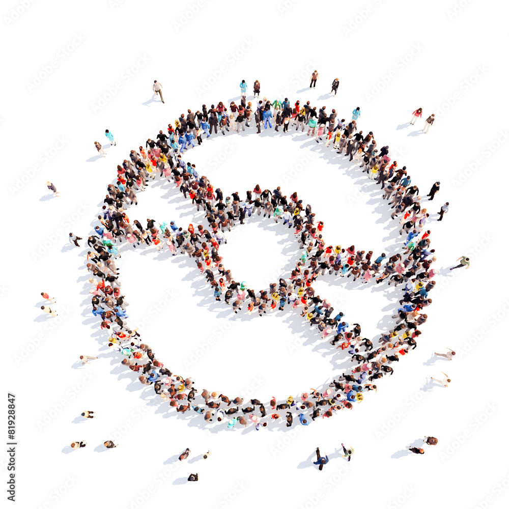people in the form of a wheel. people in the form of a wheel.
