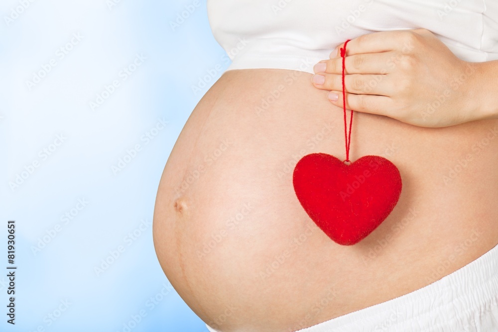 custom made wallpaper toronto digitalExpecting. Close up on pregnant belly. Woman expecting a baby