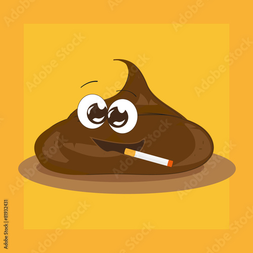 Funny shit smiley