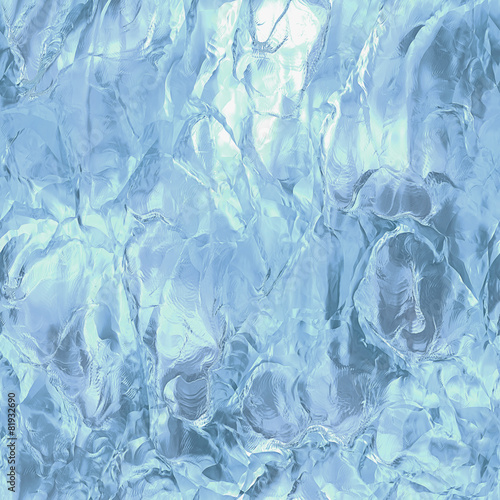 Seamless ice texture, abstract winter background