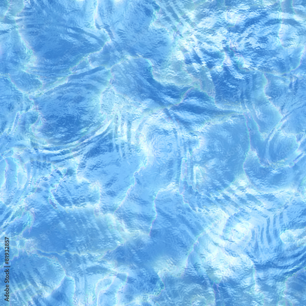 Seamless water texture, abstract pond background