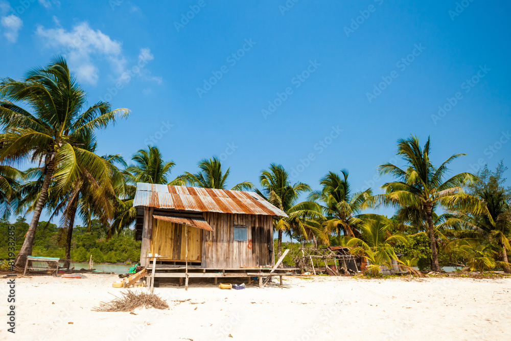 Tropical landscape of Koh Rong