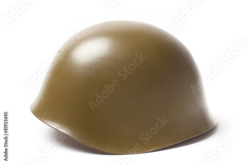 Military Helmet with Clipping Path