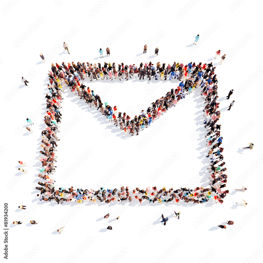 people in the form of a letter. people in the form of a letter.