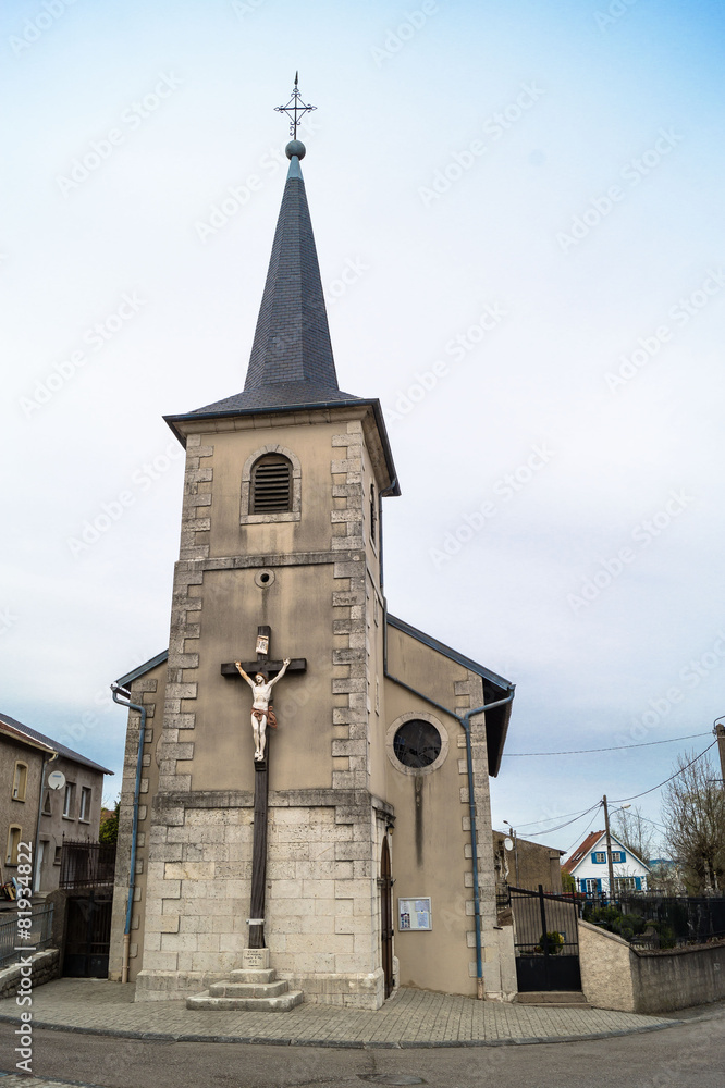 Fototapeta premium Kirche in Chateau Rouge