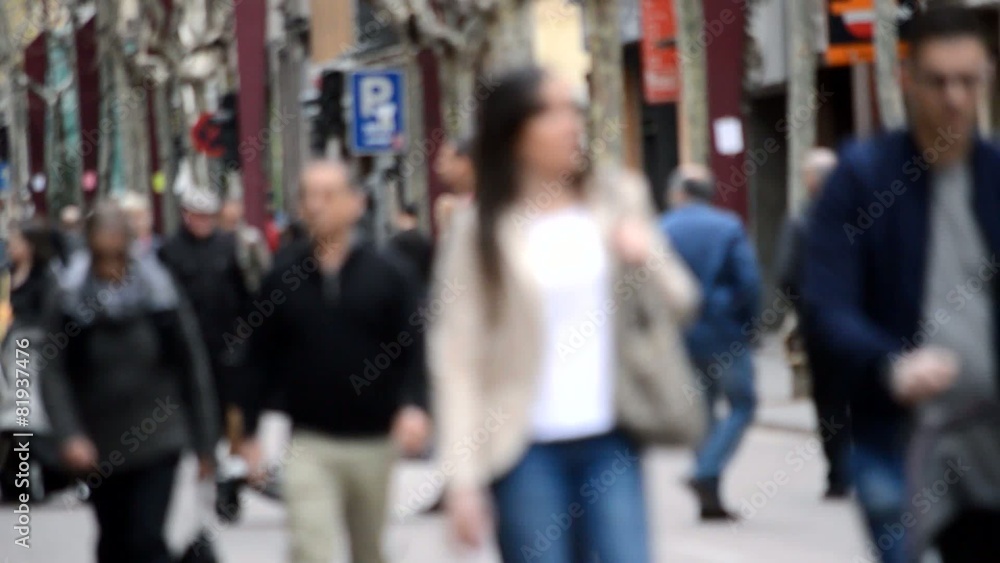 Crowd In The Blur