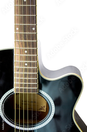 Black guitar