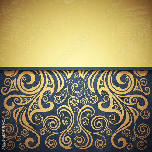 Vintage floral background