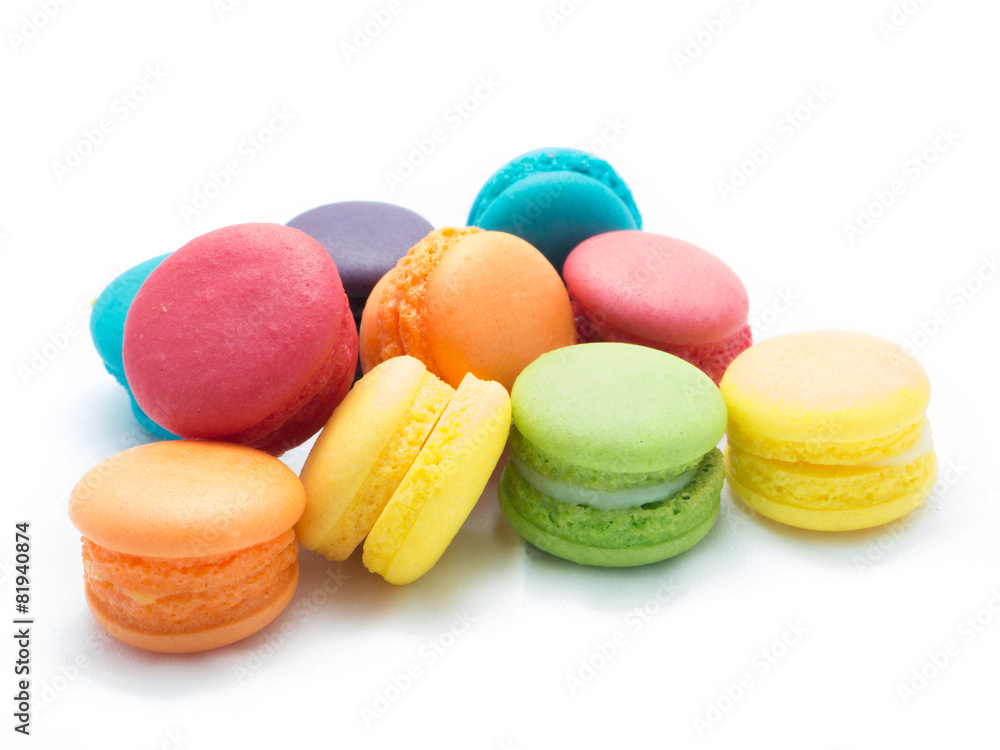 Mini Multi-Colored Macaroon