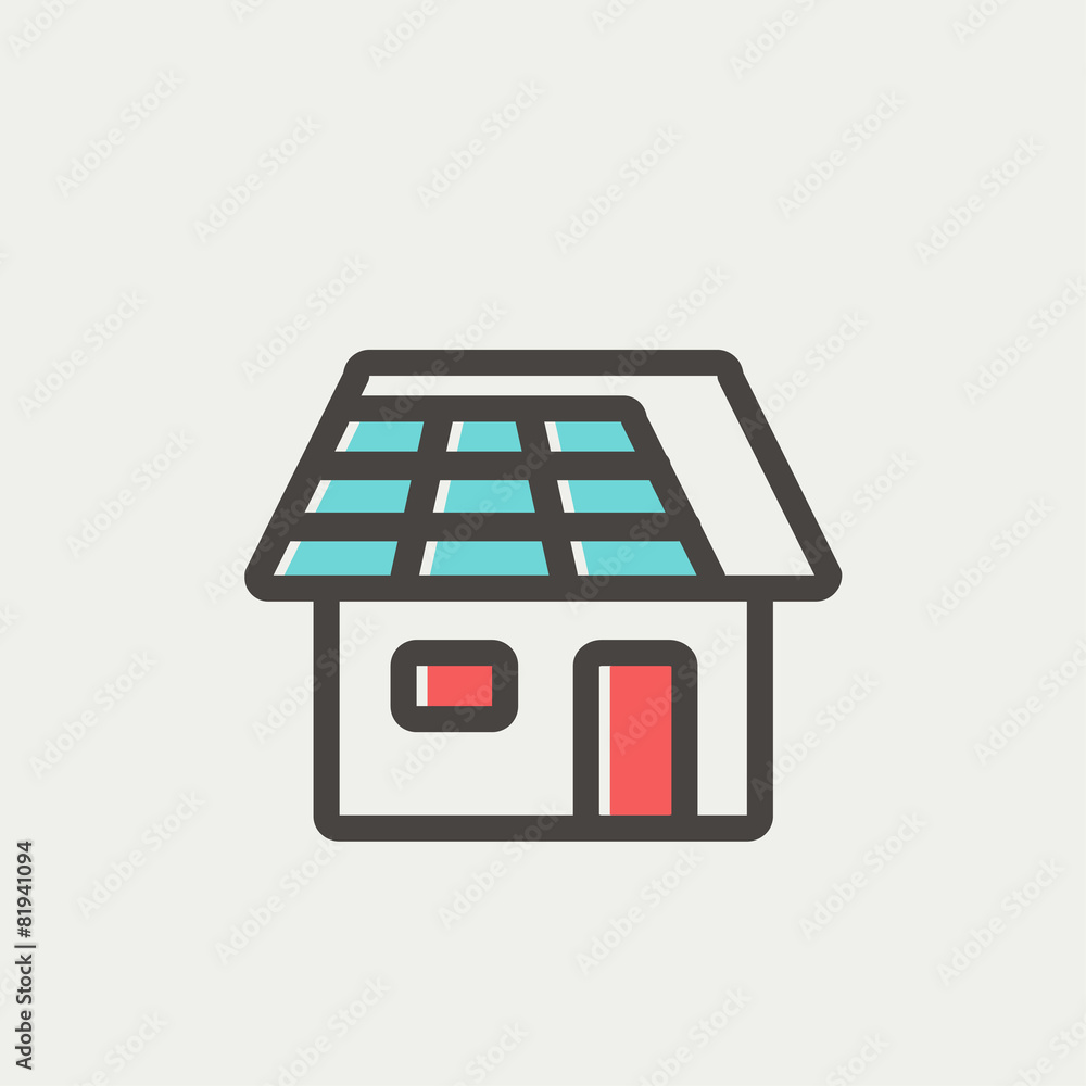 House thin line icon House thin line icon