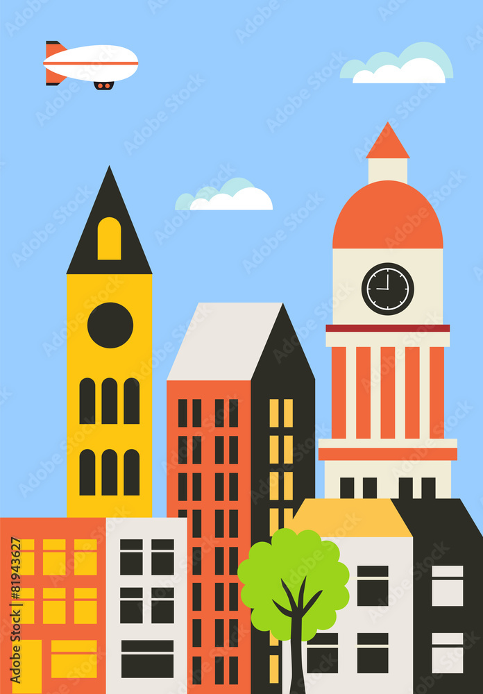 Background of the city's