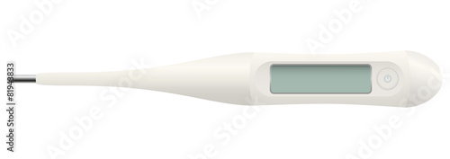 Medical Thermometer Blank Display