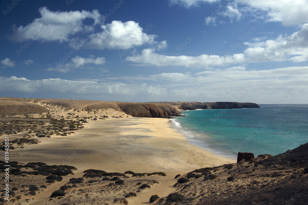 Panorama of coastline