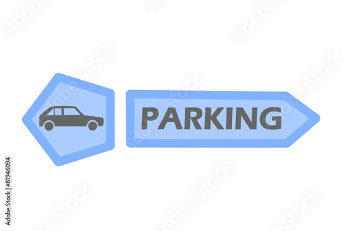 Car parking tag
