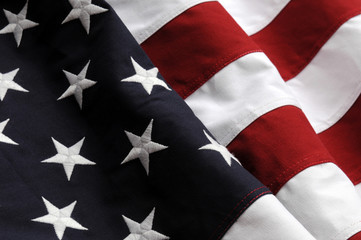 American Flag closeup