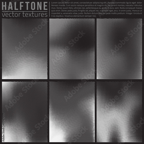 Vector Halftone Textures